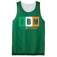 Irish By Marriage IBM Funny St Patrick's Day Mesh Reversible Basketball Jersey Tank