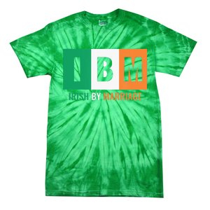 Irish By Marriage IBM Funny St Patrick's Day Tie-Dye T-Shirt