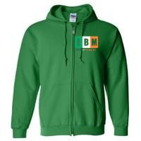 Irish By Marriage IBM Funny St Patrick's Day Full Zip Hoodie