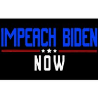 Impeach Biden Now Biden Disaster Bumper Sticker