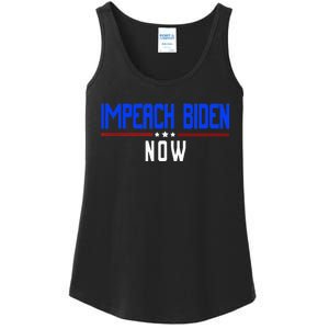 Impeach Biden Now Biden Disaster Ladies Essential Tank