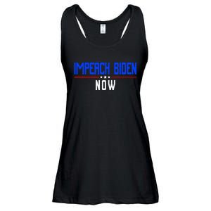 Impeach Biden Now Biden Disaster Ladies Essential Flowy Tank