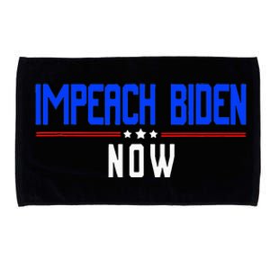 Impeach Biden Now Biden Disaster Microfiber Hand Towel