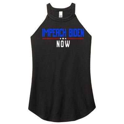 Impeach Biden Now Biden Disaster Women's Perfect Tri Rocker Tank