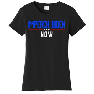 Impeach Biden Now Biden Disaster Women's T-Shirt