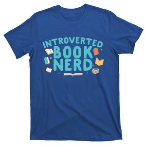 Introverted Book Nerd Gift T-Shirt