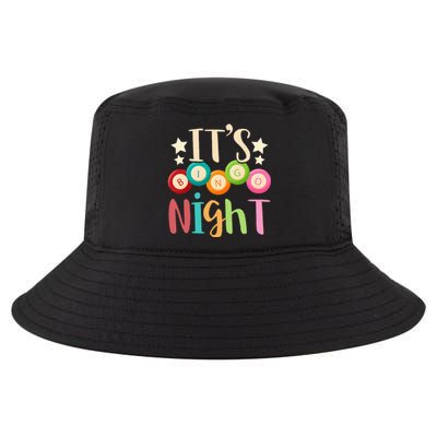 Its Bingo Night Bingo Player Gift Gambling Lottery Bingo Cool Comfort Performance Bucket Hat