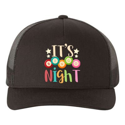 Its Bingo Night Bingo Player Gift Gambling Lottery Bingo Yupoong Adult 5-Panel Trucker Hat