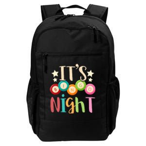 Its Bingo Night Bingo Player Gift Gambling Lottery Bingo Daily Commute Backpack