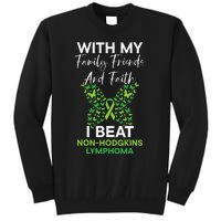 I Beat NonHodgkin Lymphoma Survivor Cancer Warrior Tall Sweatshirt