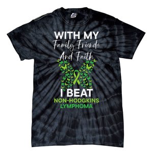 I Beat NonHodgkin Lymphoma Survivor Cancer Warrior Tie-Dye T-Shirt