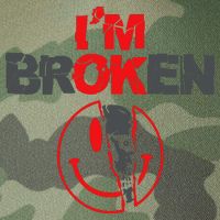 IM Broken (On Back) Legacy Tie Dye Trucker Hat