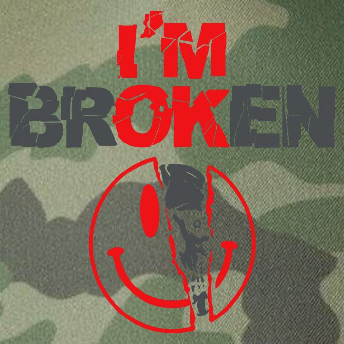 IM Broken (On Back) Legacy Tie Dye Trucker Hat