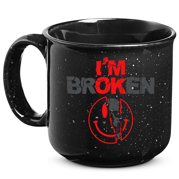 IM Broken (On Back) 15oz Campfire Ceramic Mug