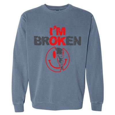 IM Broken (On Back) Garment-Dyed Sweatshirt