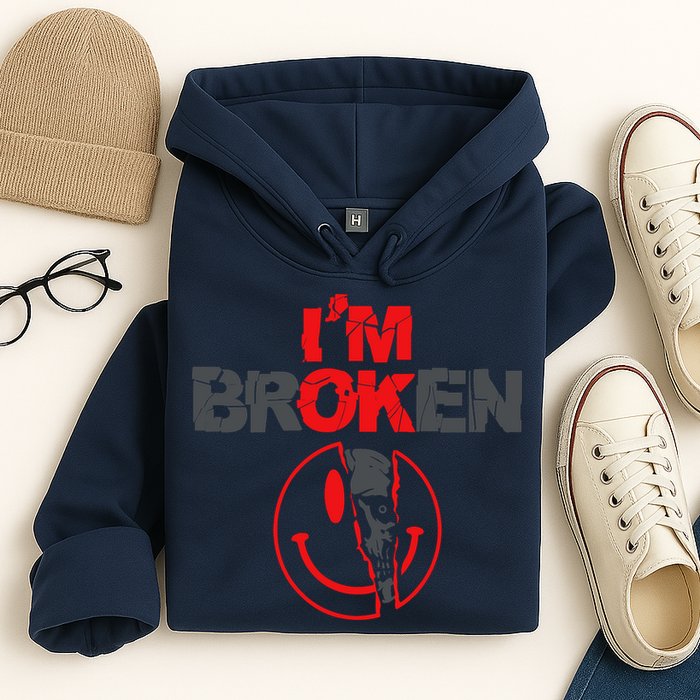 IM Broken (On Back) Hoodie
