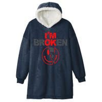 IM Broken (On Back) Hooded Wearable Blanket