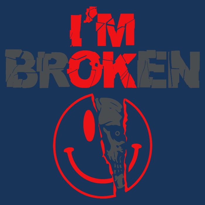 IM Broken (On Back) 7-Panel Snapback Hat