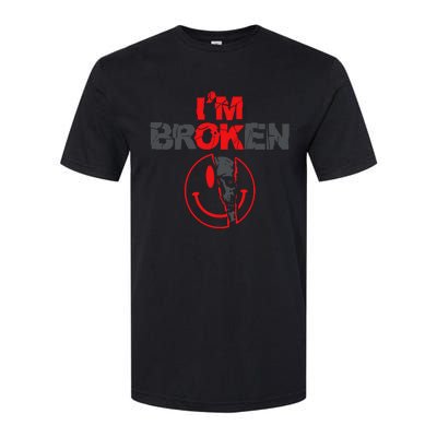 IM Broken (On Back) Softstyle CVC T-Shirt