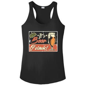 It's Beer O'clock Ladies PosiCharge Competitor Racerback Tank