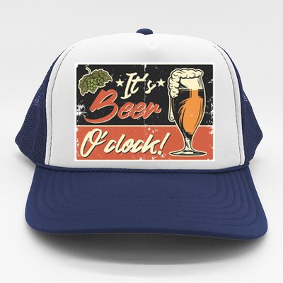 It's Beer O'clock Trucker Hat