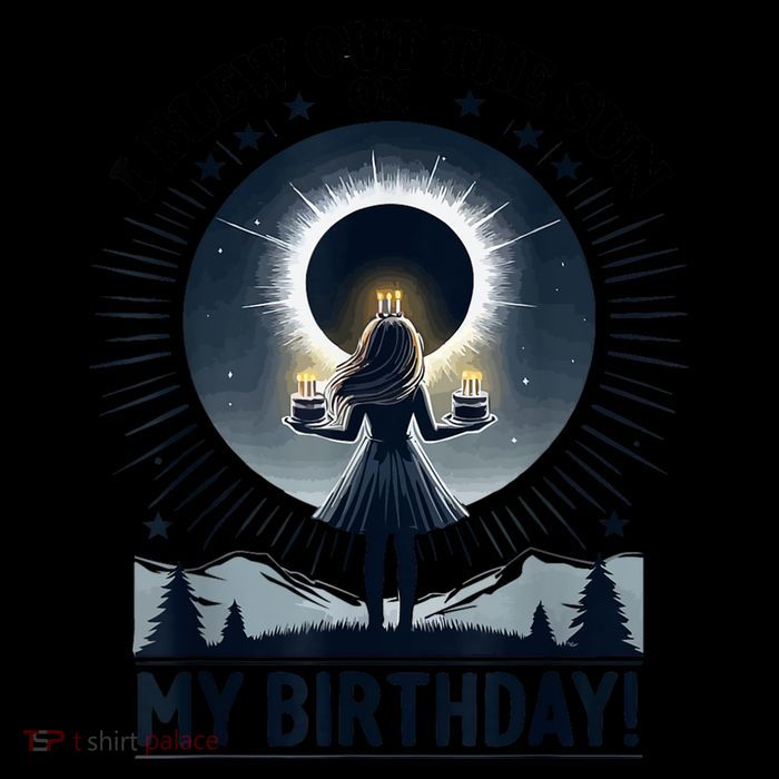 I Blew Out The Sun On My Birthday Total Solar Eclipse Retro Hooded Wearable Blanket