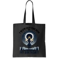 I Blew Out The Sun On My Birthday Total Solar Eclipse Retro Bag