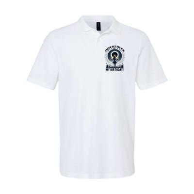 I Blew Out The Sun On My Birthday Total Solar Eclipse Retro Polo