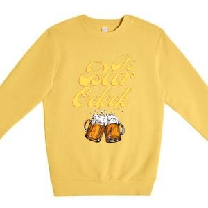 It's Beer O'clock Funny Beer Premium Crewneck Sweatshirt