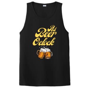 It's Beer O'clock Funny Beer PosiCharge Competitor Tank