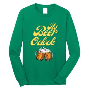 It's Beer O'clock Funny Beer Long Sleeve Shirt