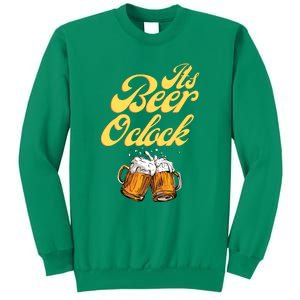 It's Beer O'clock Funny Beer Sweatshirt