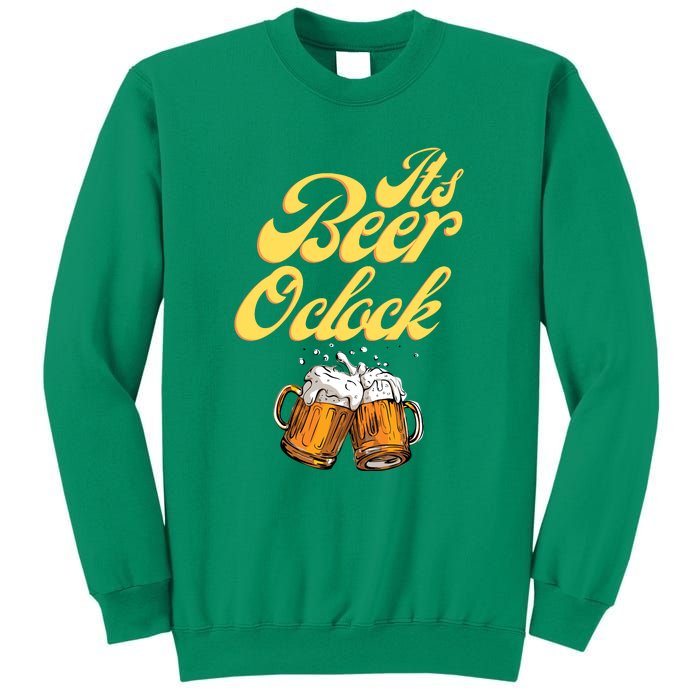 It's Beer O'clock Funny Beer Sweatshirt