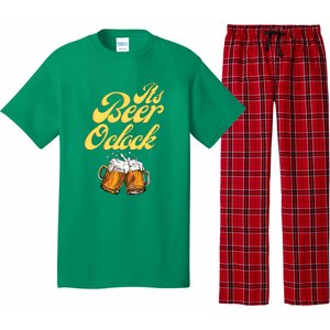 It's Beer O'clock Funny Beer Pajama Set