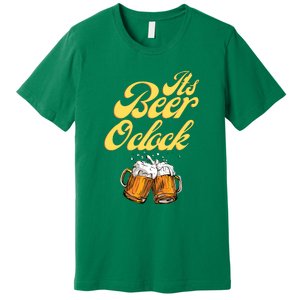 It's Beer O'clock Funny Beer Premium T-Shirt