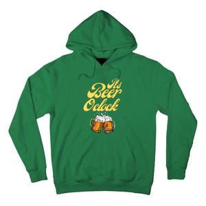 It's Beer O'clock Funny Beer Tall Hoodie