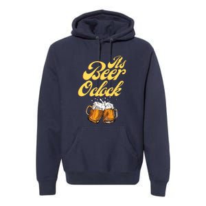 It's Beer O'clock Funny Beer Premium Hoodie