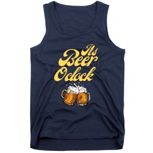 It's Beer O'clock Funny Beer Tank Top