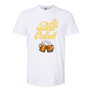 It's Beer O'clock Funny Beer Softstyle CVC T-Shirt