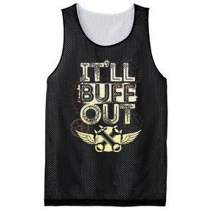 Itll Buff Out Mesh Reversible Basketball Jersey Tank