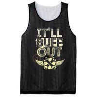 Itll Buff Out Mesh Reversible Basketball Jersey Tank