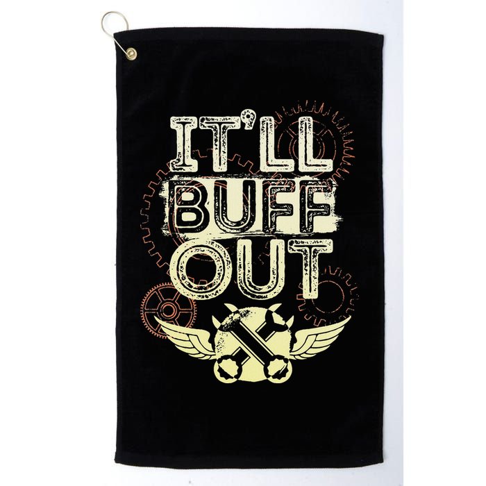 Itll Buff Out Golf Towel