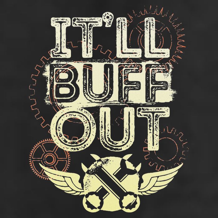 Itll Buff Out Golf Towel