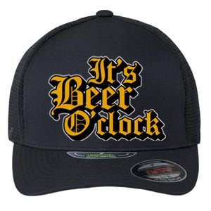 Its Beer O Clock Flexfit Unipanel Trucker Cap