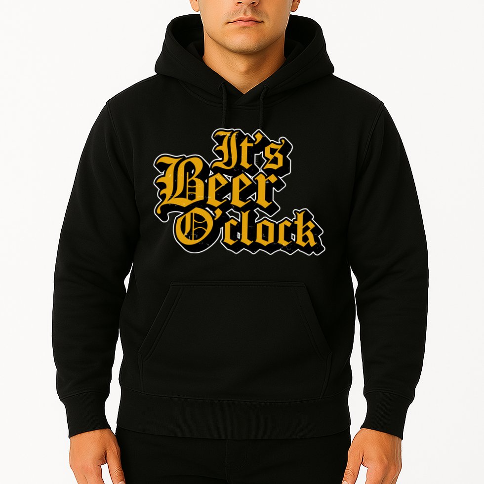 Its Beer O Clock Hoodie