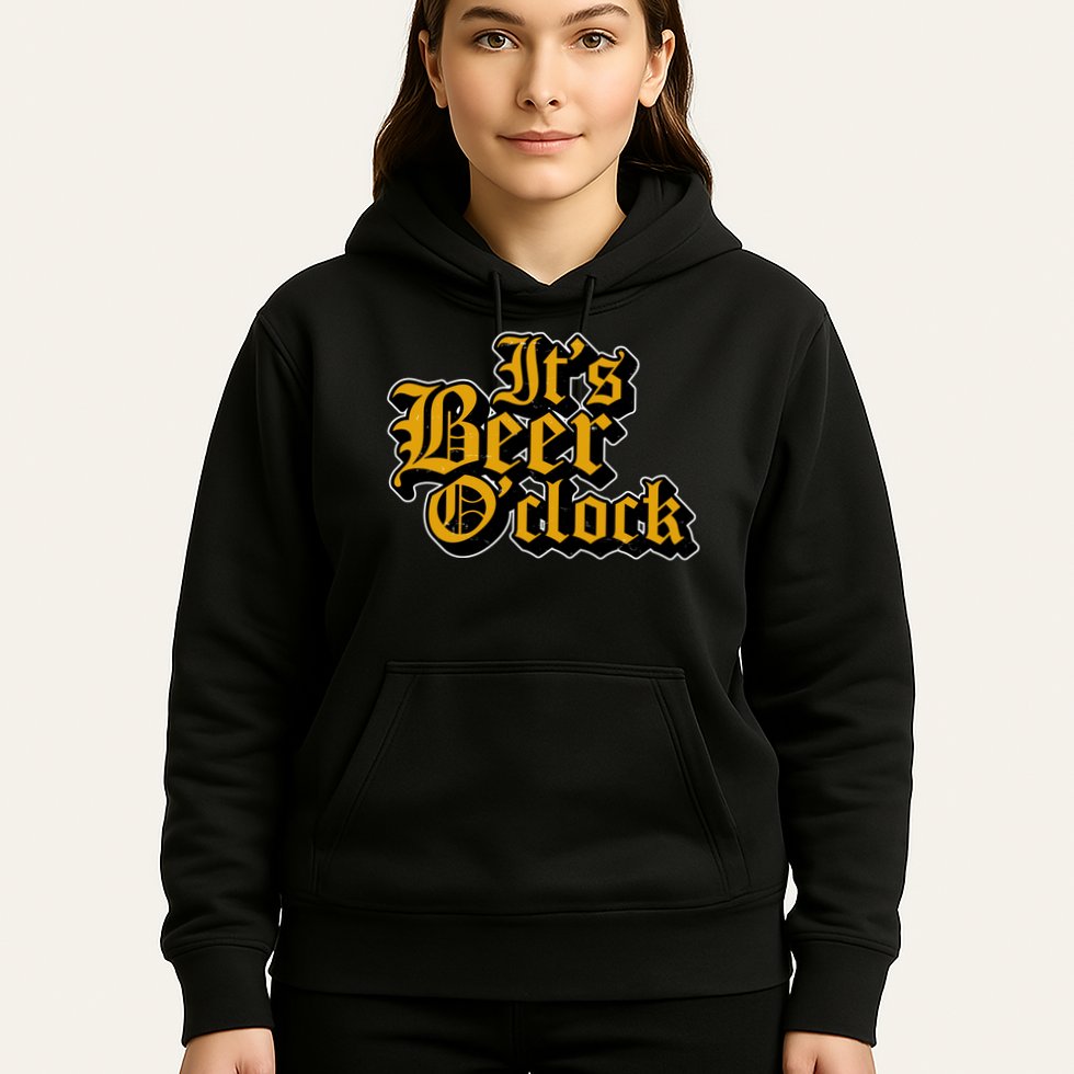 Its Beer O Clock Hoodie