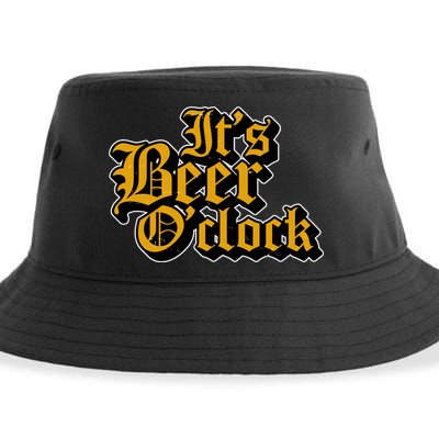 Its Beer O Clock Sustainable Bucket Hat