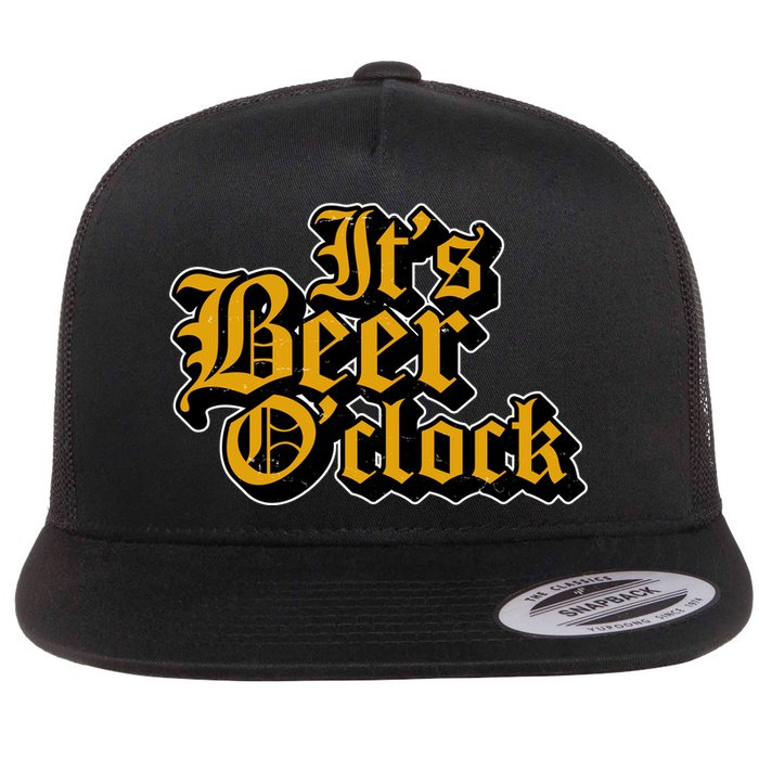 Its Beer O Clock Flatbill Hat