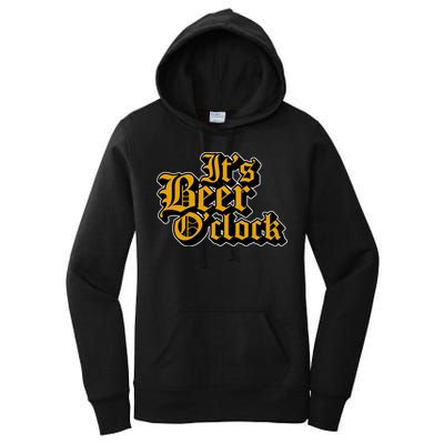 Its Beer O Clock Women's Pullover Hoodie