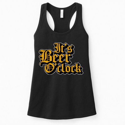 Its Beer O Clock Womens Tank Top